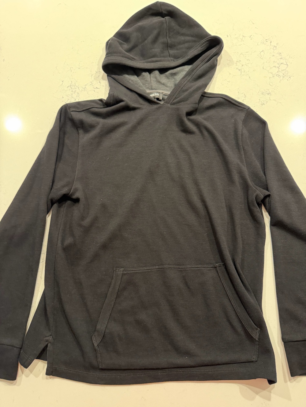 Express Men's Black Pullover Hoodie